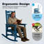 Ensemble de chaises berçantes surdimensionnées pour adultes-315073051