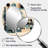 Blue And Black Symmetry In Motion II - Modern Oval Wall Mirror-658376108