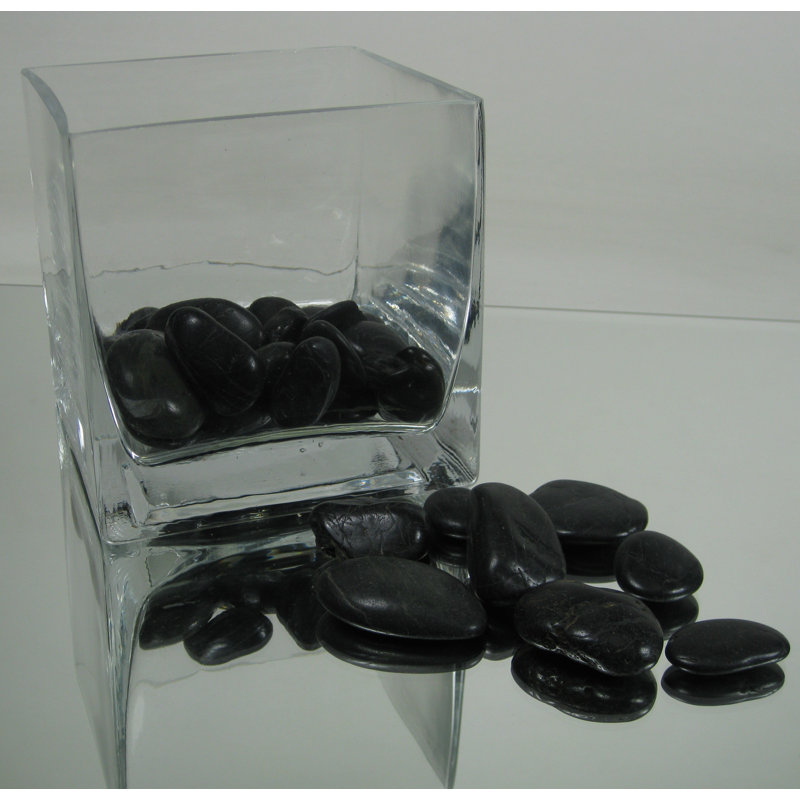 Abstract Vase Filler, Black