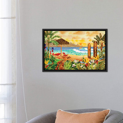Surfer sur les îles par Robin Wethe Altman - reproduction d'art