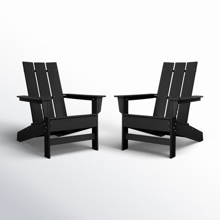 Ratcliff All-Weather HDPE Adirondack Chair Set of 2