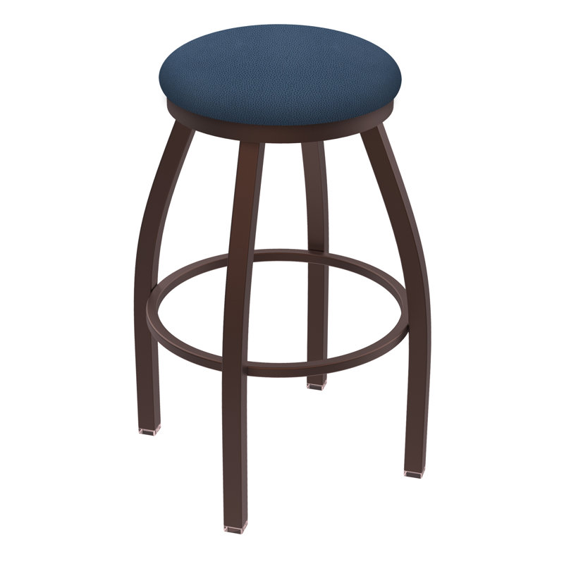 Tabouret pivotant Cragin XL802, Bronze, Vinyle - baie Rein, Très haut (assise de 36 po de hauteur)