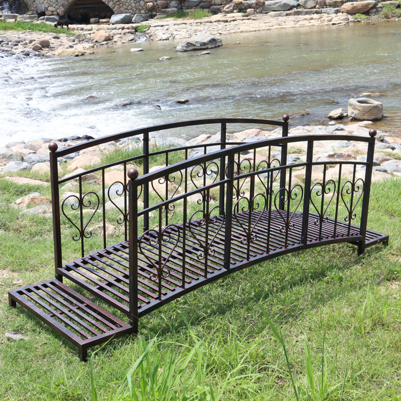 Kinbor 8 FT Garden Bridge
