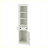 Modern Freestanding 5-Tier Display Book Shelf with 1 File Drawer for Hallways Living Room