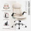 Home Office Linen Velvet Fabric Executive Chair-1401126767-1401126766