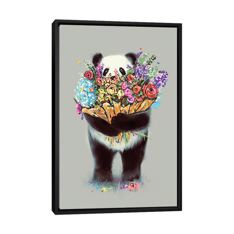 «Flowers For You Big» par Nicebleed - Estampe numérique sur toile tendue avec châssis, H 26 po x l 18 po x 1,5 po, Non mat