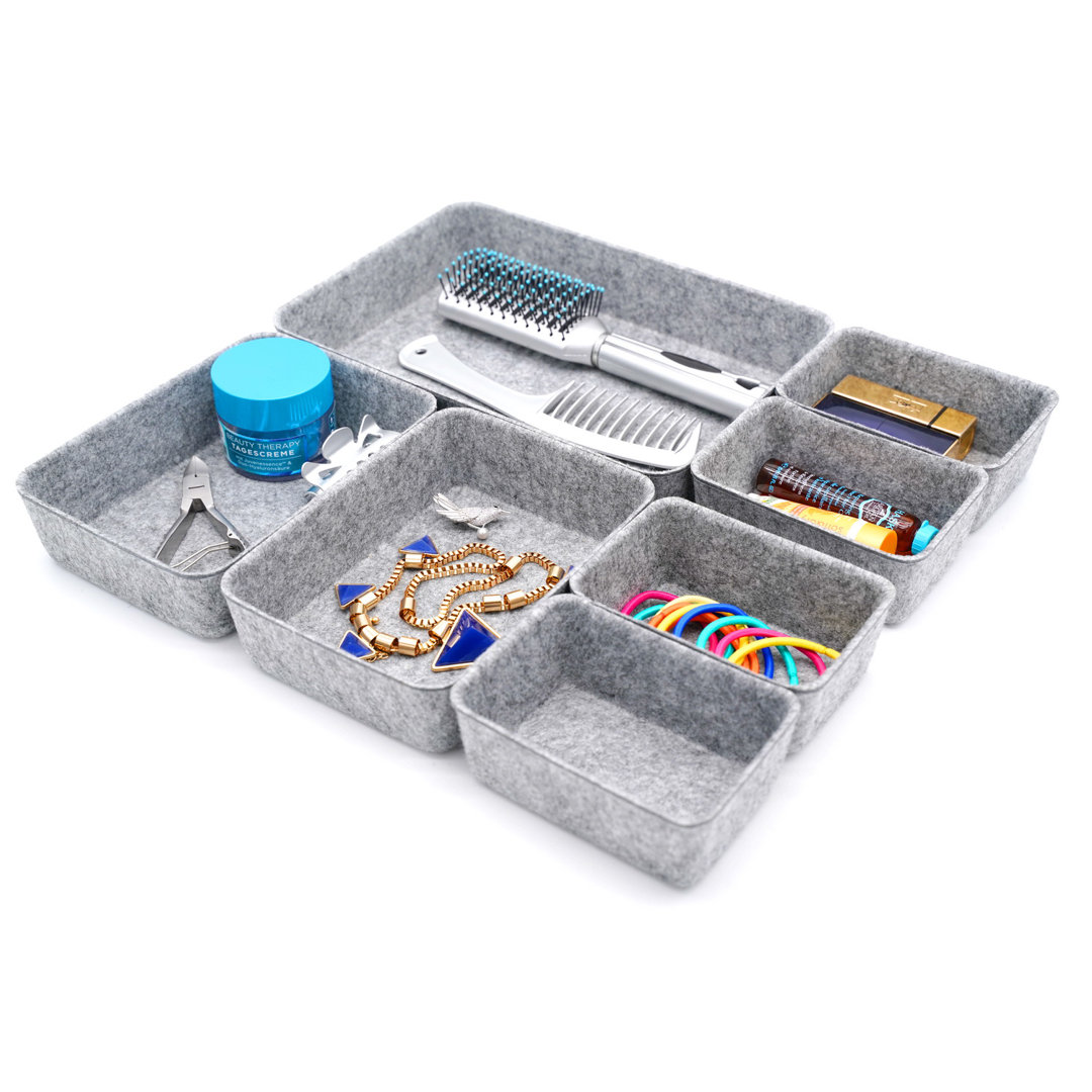 2.4'' H x 7.9'' W x 10.8'' D Organizer Set Welaxy 