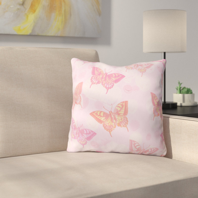 Sign of Summer Throw Pillow, 16" x 16"