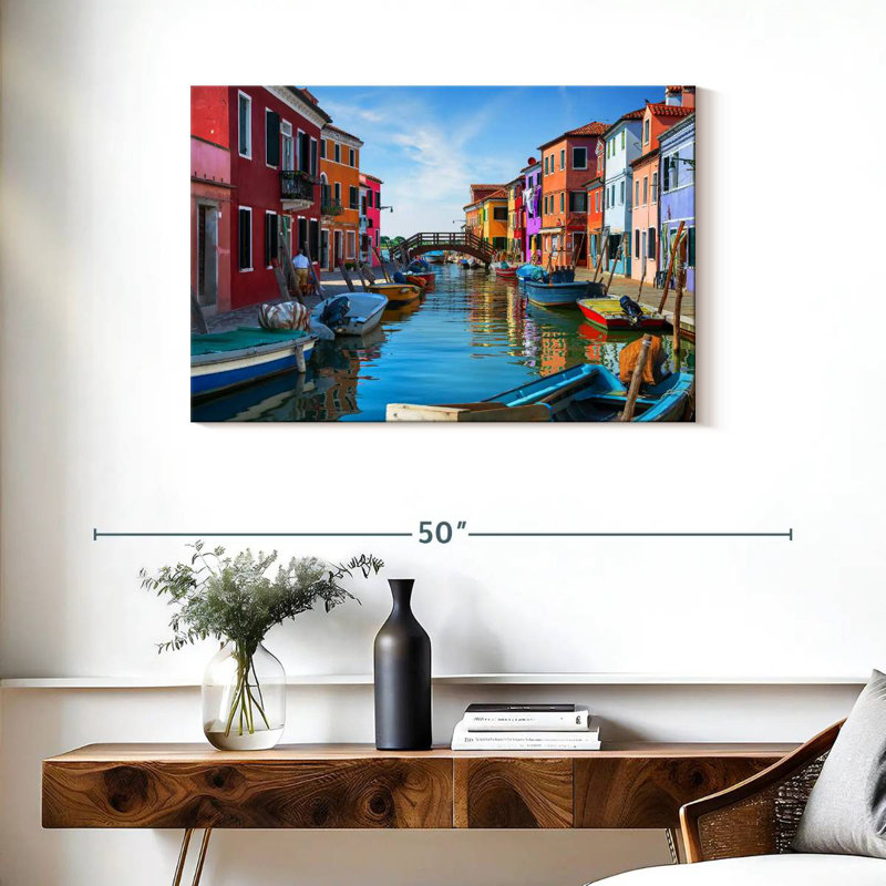 Hannes Burano Neighborhood, 24" H x 36" W