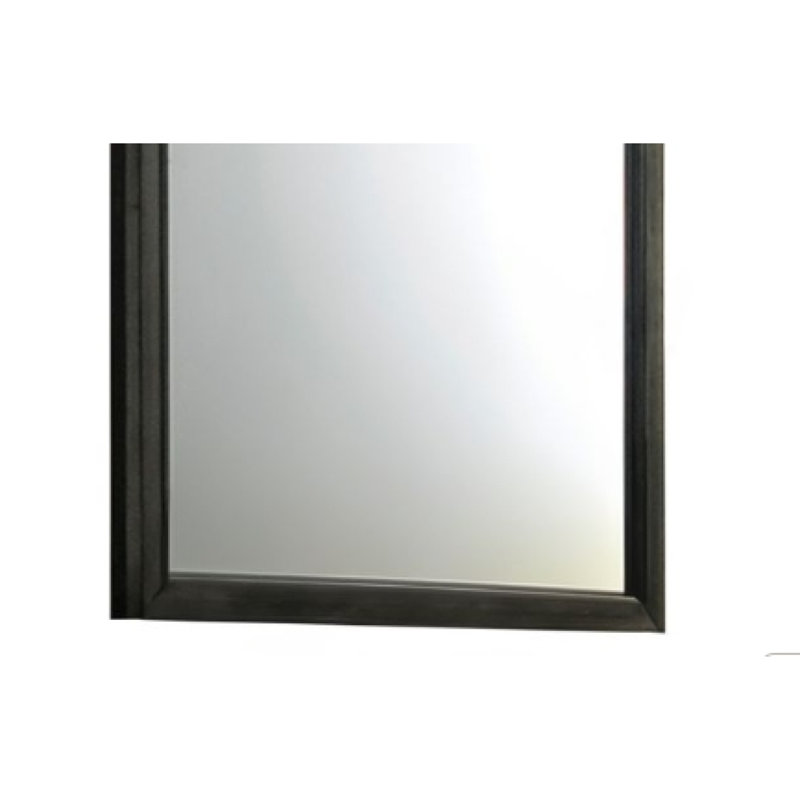 Miroir Carine, 35,07 po x 45,07 po, Gris