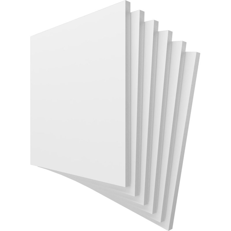 Panneaux de loisirs en PVC, H 15,75 po x l 15,75 po x P 0,63 po