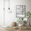 Luminaire suspendu simple à 1 lumière Blaklie-1259479789