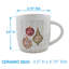 Ensemble de 4 tasses Split P Winter Moment