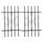 2 Pcs 24*36In Rectangular Black Sturdy Iron Window Guard Window Security Bars
