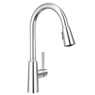 Robinet de cuisine à poignée simple avec douchette extractible