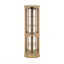 Armoire de coin, antique, verre, vitrine pour le salon, objets de collection, rangement pour le vin et le bar-612144267