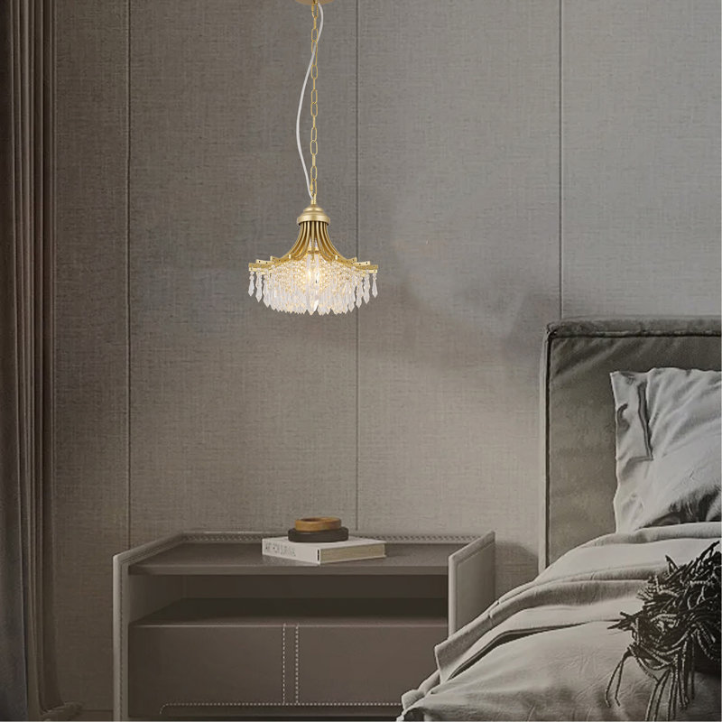 Lustre suspendu 11,75 "Dia X 10" H