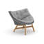 Mbrace Outdoor Teak Lounge Chair-78343761-78343787
