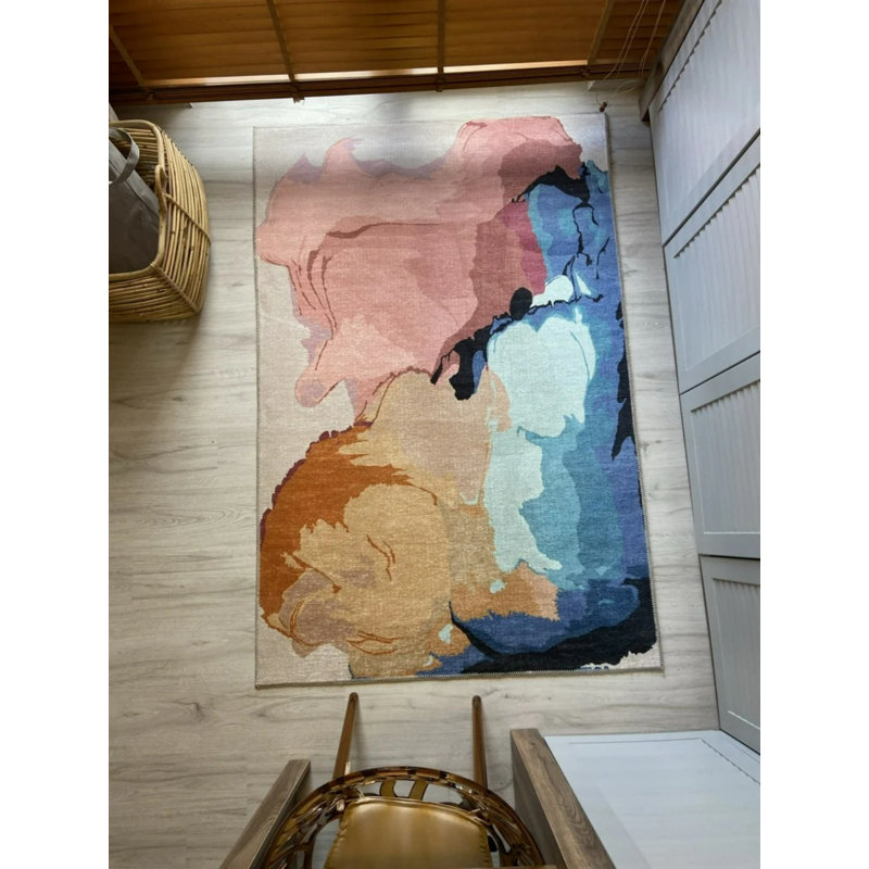 Tapis Hoan, Rectangle 4 pi 7 po x 6 pi 7 po