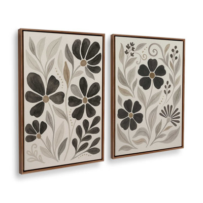Midnight Petals Set of 2 Prints