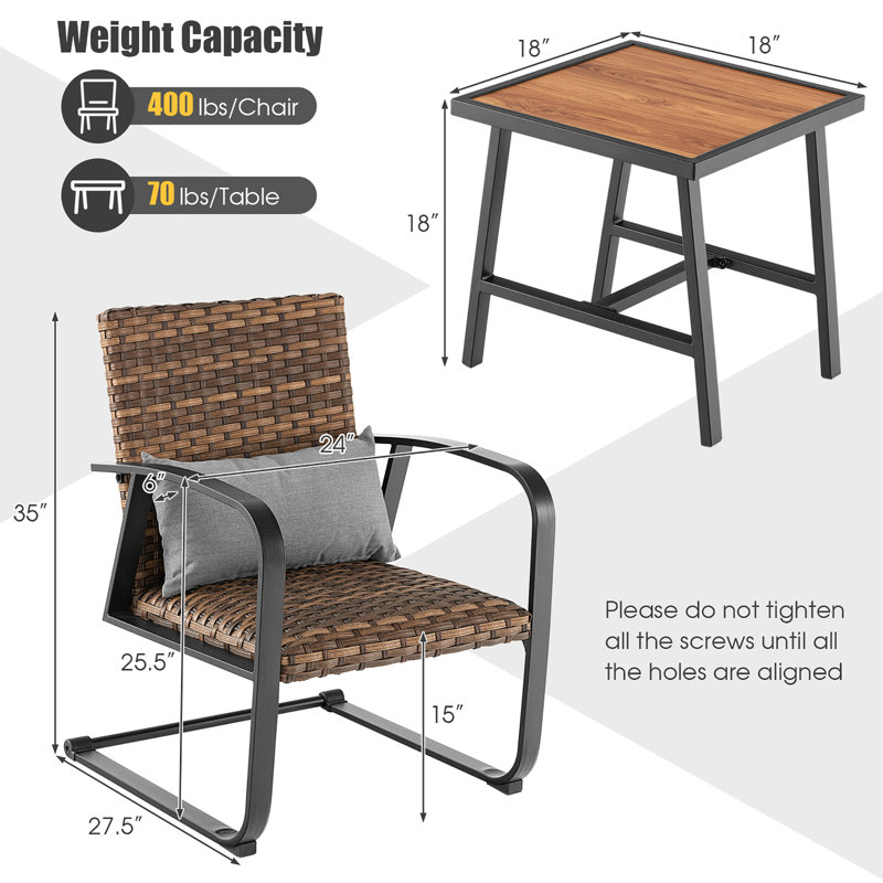 Beiba 2 - Person Patio Conversation Set