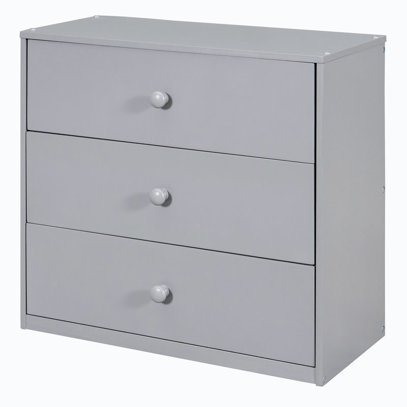 Lit pour enfants Byromville, gris