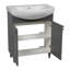 Ensemble de meuble-lavabo simple 29,5 po avec plateau Sotiria-1961370821