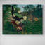 Fight between a Tiger and a Buffalo (1908) by Henri Rousseau - 1 Piece Wrapped Canvas Wall Art-951944672