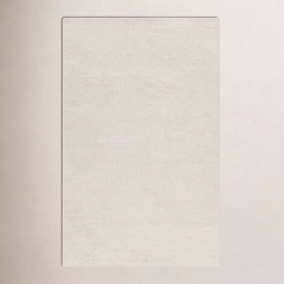 Crowe Wool Light Beige Area Rug