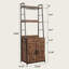 Bakers Rack With Cabinet, 70.8" Microwave Stand