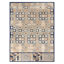 Rug & Kilim’S Scandinavian Style Rug In Beige-Brown, Blue Geometric Pattern