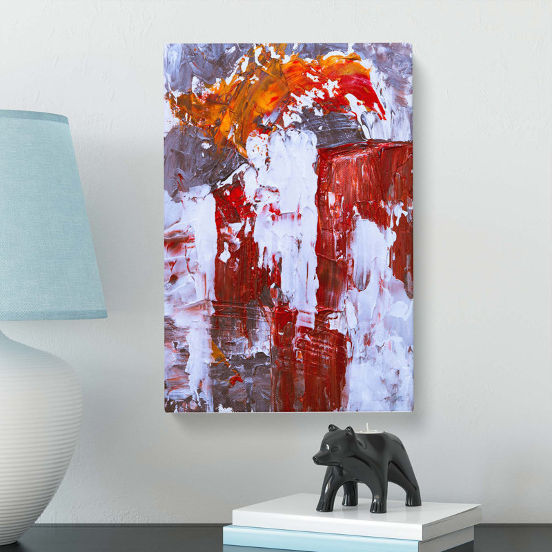 Abstract Art Painting Vol.45 by S.Johnson - Wrapped Canvas, 91cm H x 60cm W x 3cm D