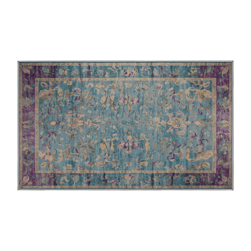 Tapis gris soyeux et moelleux, Tapis de couloir 2 pi x 5 pi