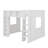 Queen-Scale Wooden Loft Bed With Cabinets & Shelving, Space-Efficient Multifunctional Loft Bed For Compact Rooms-701108619