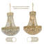 Lustre empire unique à 11 lumières Zoila-350973557