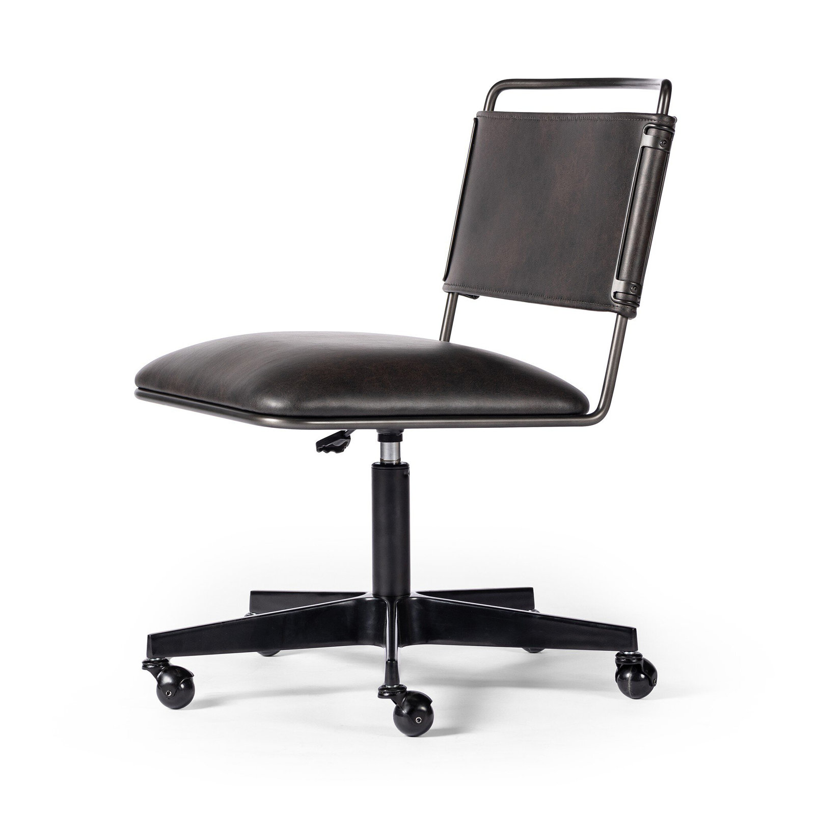Draper Swivel Office Chair, Black