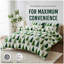 Teddy Printed Duvet Cover Set with Pillowcases, Soft Cosy Bedding Quilt Cover, Modern Bedroom Décor, Easy Care and Durable, Machine Washable-122006138-128779353