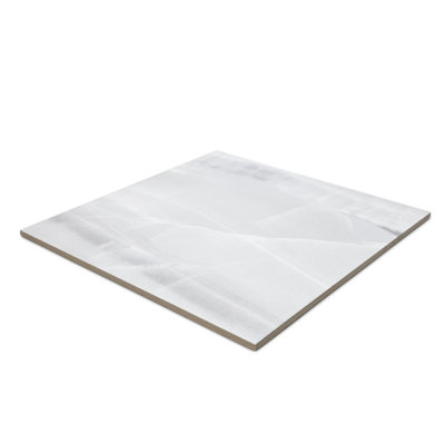 Amsterdam 13" x 13" Porcelain Marble Look Wall & Floor Tile