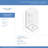 Aqua-Q Fold 36 W X 36 D X 76.75 H Frameless Square Shower Kit-64323331