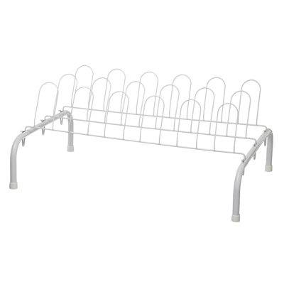 9 Pair Freestanding Shoe Rack by ClosetMaid