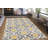 Caritta Geometric Gray/Yellow/Cream Area Rug-1000901180