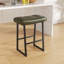 Upholstered Counter Stool with Metal Frame-1497666049-1497666060