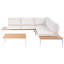 Garden Corner Sofa with Table 5 Seater POSITANO -1835054451