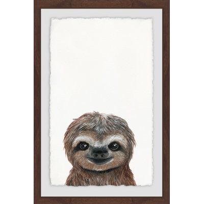 Keynsham 'Cheerful Sloth II' Framed Print
