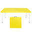 Table pliante portative jaune 4Ft