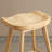 24.25" Counter Height Wood Barstools Backless Farmhouse Bar Chairs With Footrest For Kitchen Counter Breakfast Bar Pub Bistro-10435611