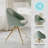Martha Stewart Sora Upholstered Stationary Swivel Home Office Chair-89798299-109741880
