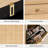 16 Pair  Wood Shoe Storage Cabinet (Set of 2)