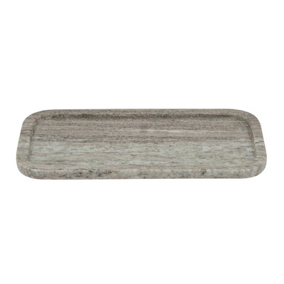 Raised Edge Marble Tray (Rec)