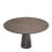 Genova Oak Round Solid Wood Top Dining Table